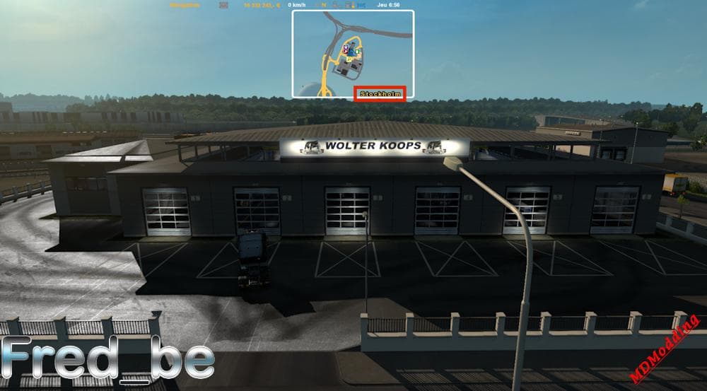 BIG GARAGE WOLTER KOOPS 1.22.X - ETS2 mods download – mod screenshot 2