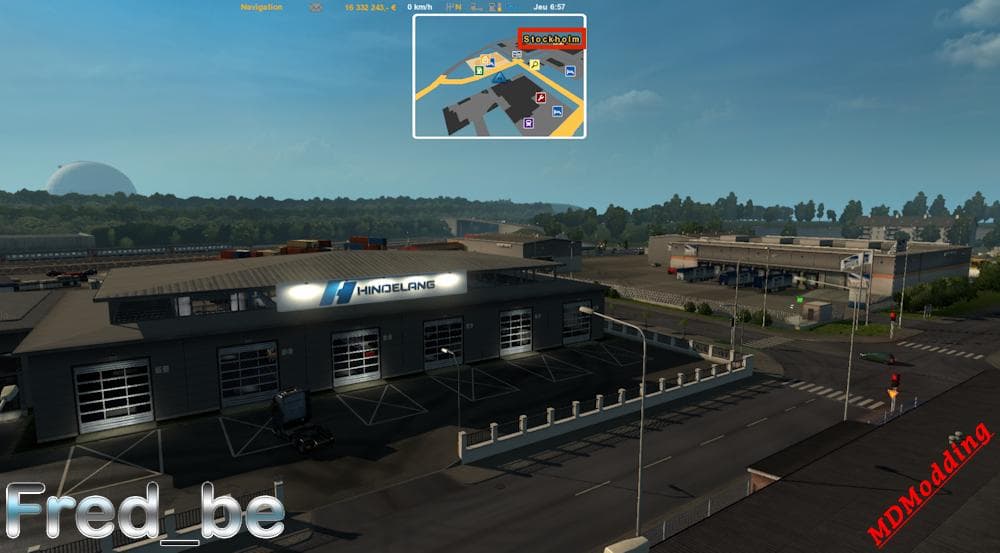BIG GARAGE HINDELANG 1.22.X – Maps mod for Euro Truck Simulator 2