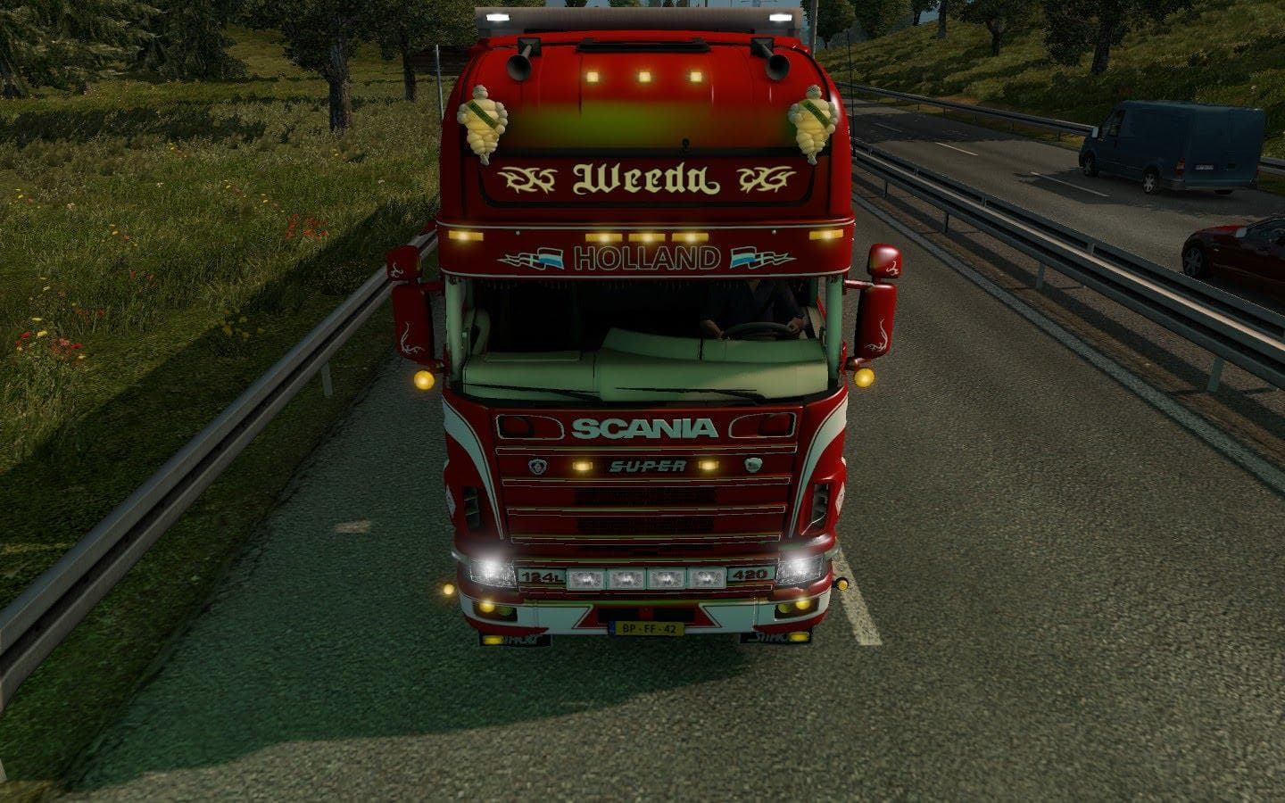 SCANIA WEEDA 124L HOLLAND TRUCK – Trucks mod for Euro Truck Simulator 2