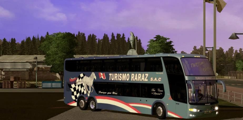MARCOPOLO PARADISO 1800DD G6 6×2 1.22.X - ETS2 mods download – buses screenshot 2