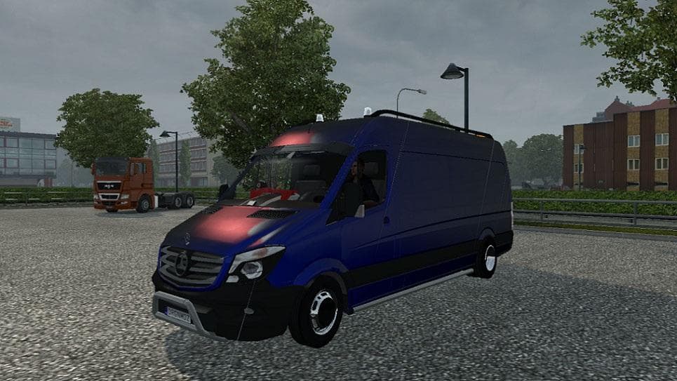 MERCEDES SPRINTER LONG 2015 BETA V0.7 – Parts mod for Euro Truck Simulator 2
