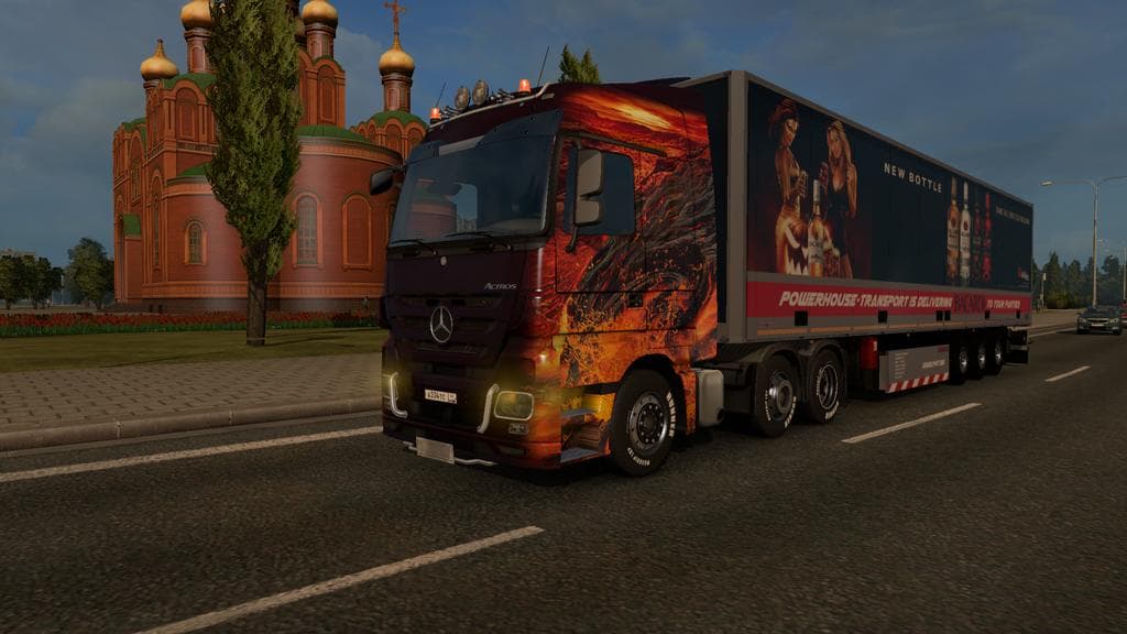 POWERHOUSE-BACARDI TRAILER 1.22 – Trailers mod for Euro Truck Simulator 2