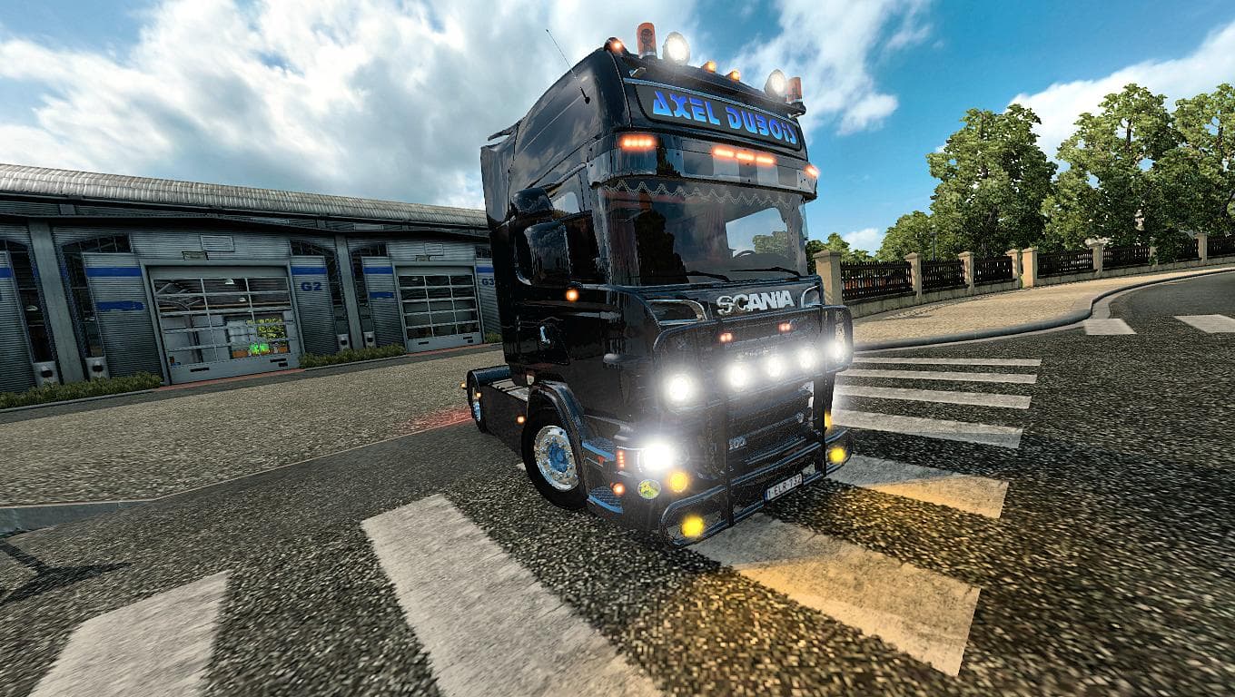 SCANIA R500 ALEX DUBOIS 1.22.X – Trucks mod for Euro Truck Simulator 2