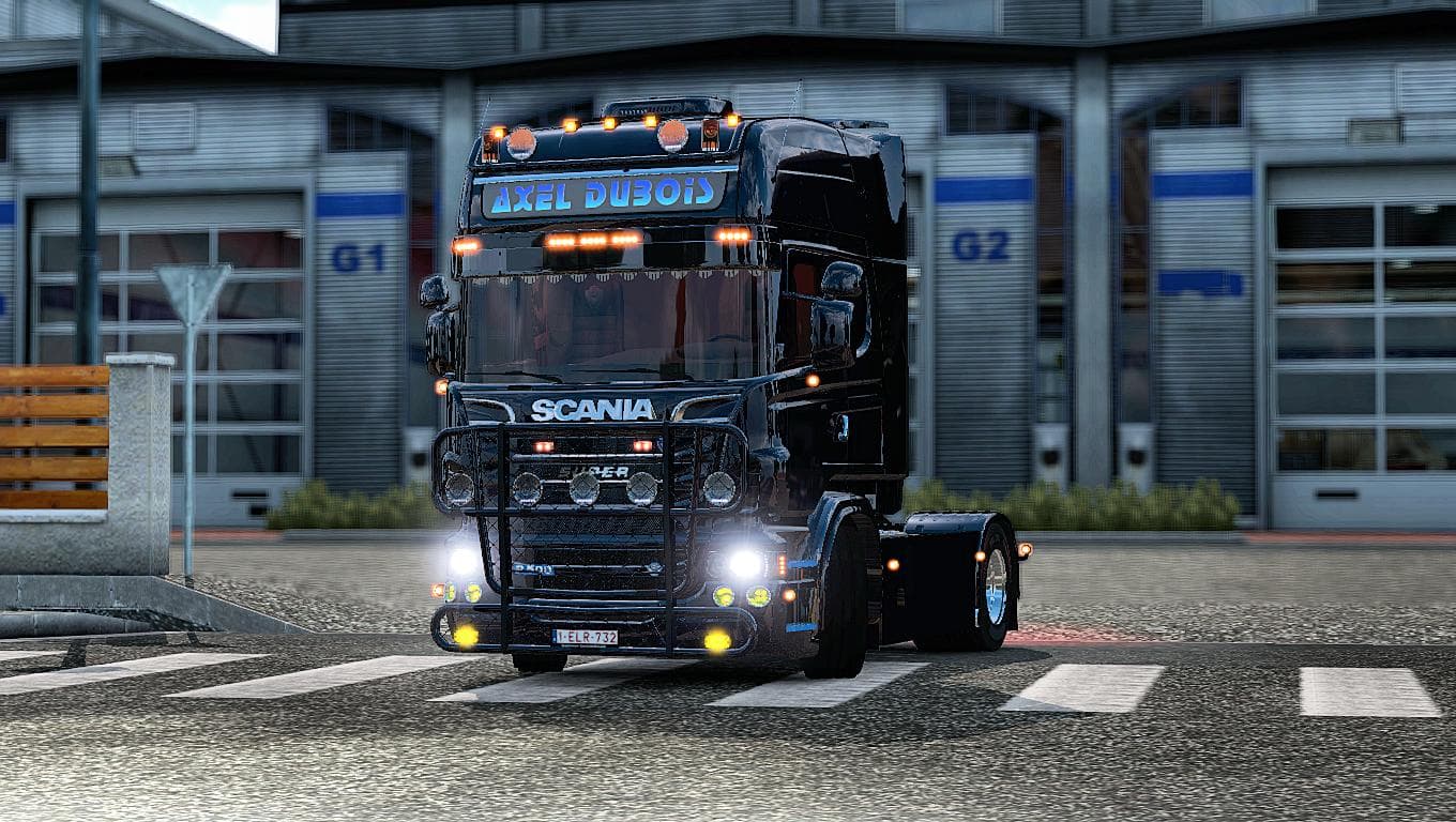 SCANIA R500 ALEX DUBOIS 1.22.X - ETS2 mods download – trucks screenshot 2