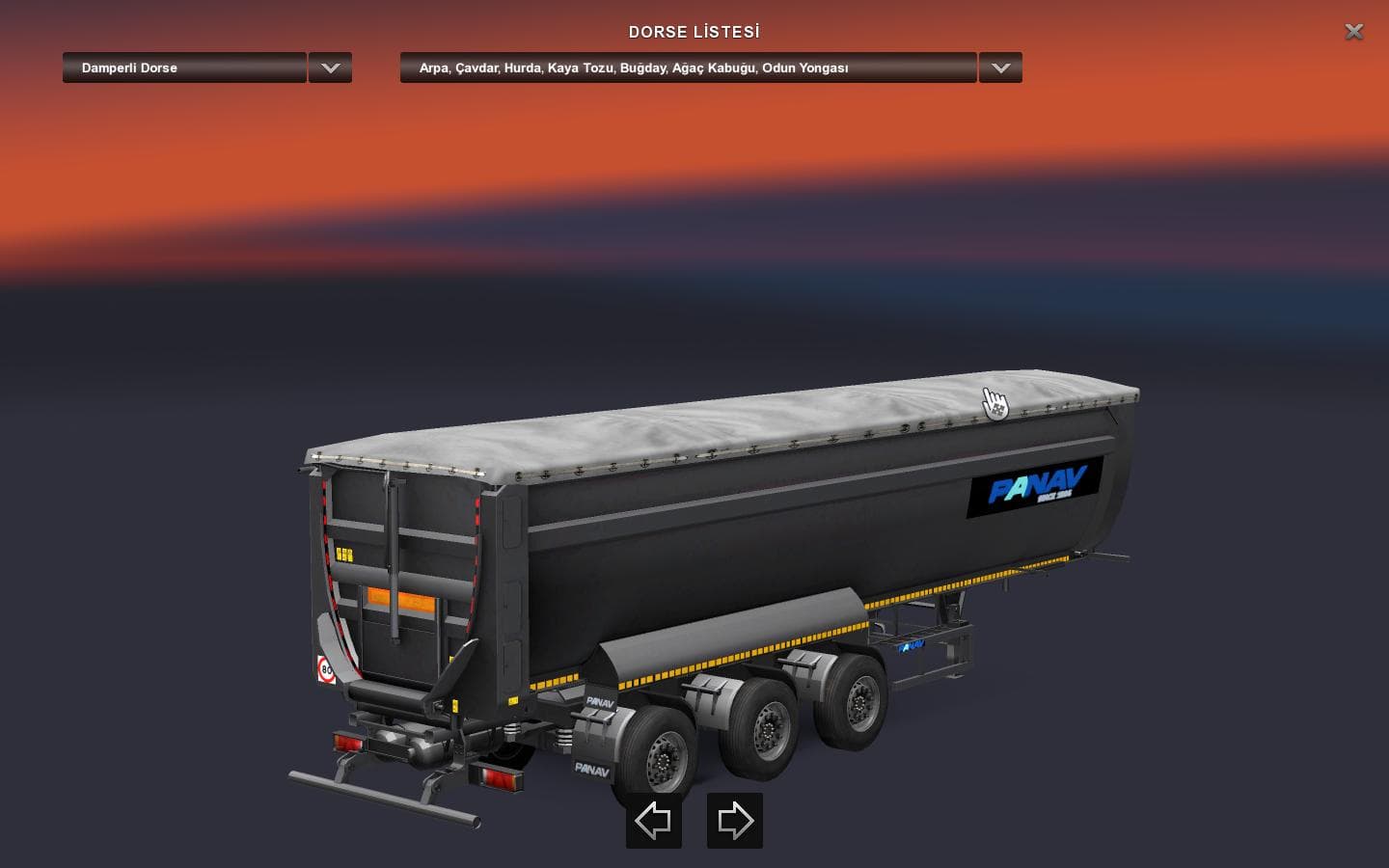 PANAV TRAILER 1.22.X – Trailers mod for Euro Truck Simulator 2