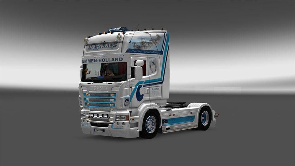 HOVO SCANIA RJL SKIN - ETS2 mods download – skins screenshot 2