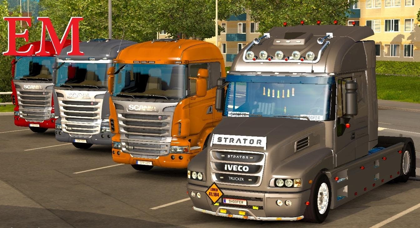 IVECO STRATOR V2 – Parts mod for Euro Truck Simulator 2