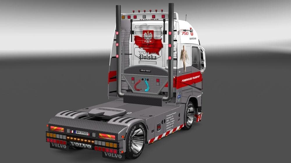 VOLVO FH 2012 POWERHOUSE SKIN V2.0 - ETS2 mods download – skins screenshot 2
