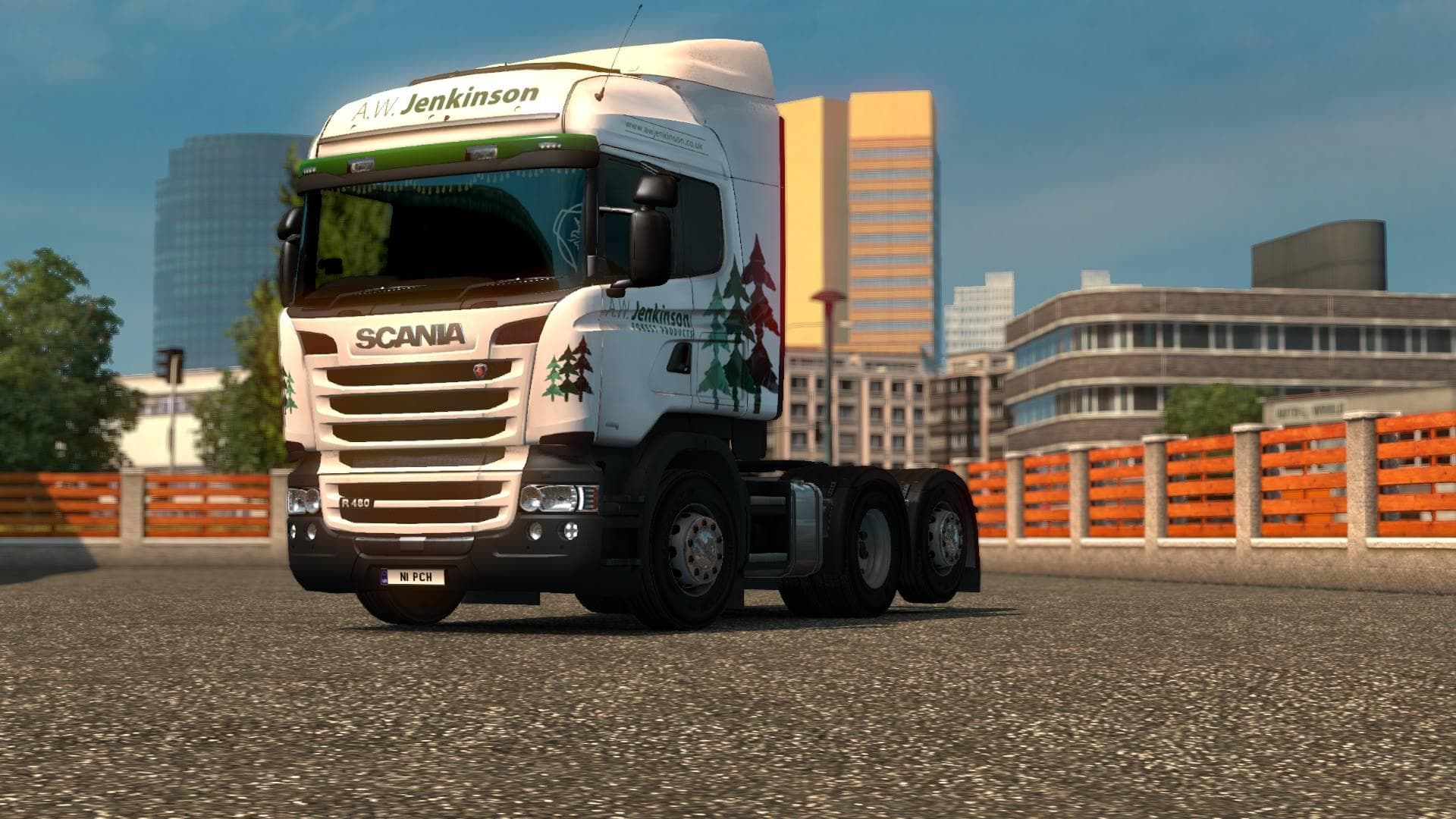 SCANIA RJL A.W. JENKINSON SKIN – Skins mod for Euro Truck Simulator 2