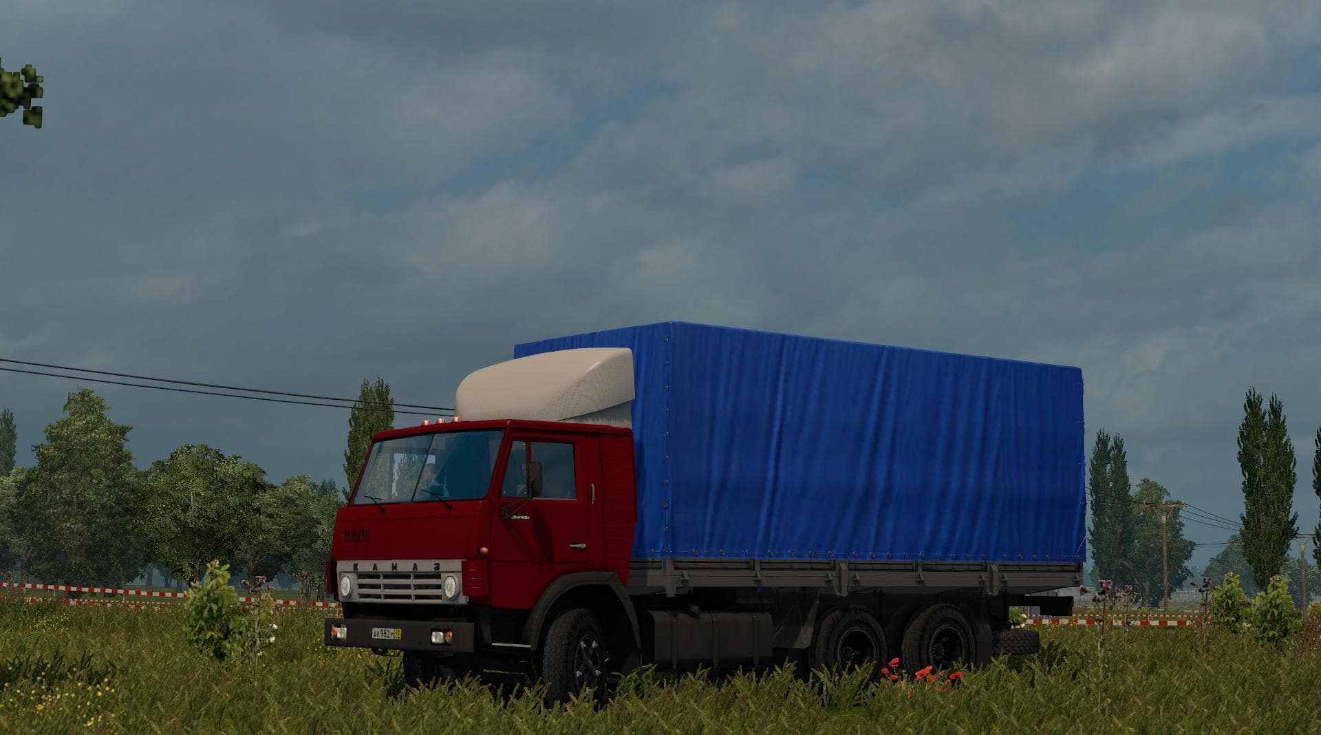 KAMAZ 53212 + SZAP 83571 V3.0 1.21.X – Trucks mod for Euro Truck Simulator 2