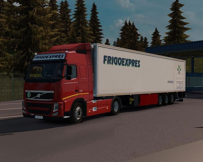 VOLVO FH13 – FRIGOEXPRES – Skins mod for Euro Truck Simulator 2