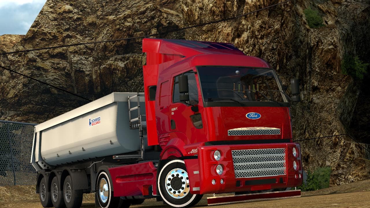 FORD CARGO 1838T E5 1.22.X – Trucks mod for Euro Truck Simulator 2