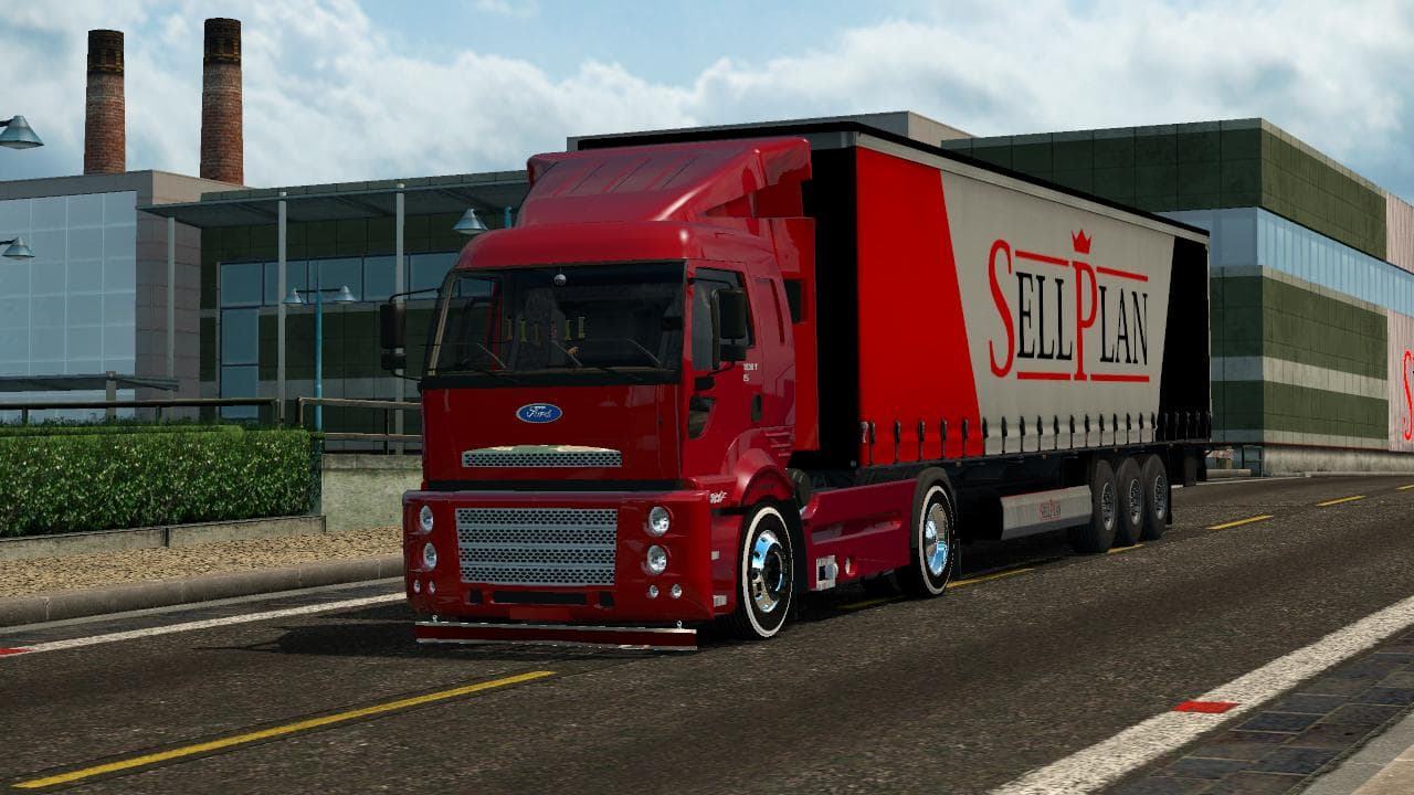 FORD CARGO 1838T E5 1.22.X - ETS2 mods download – trucks screenshot 2