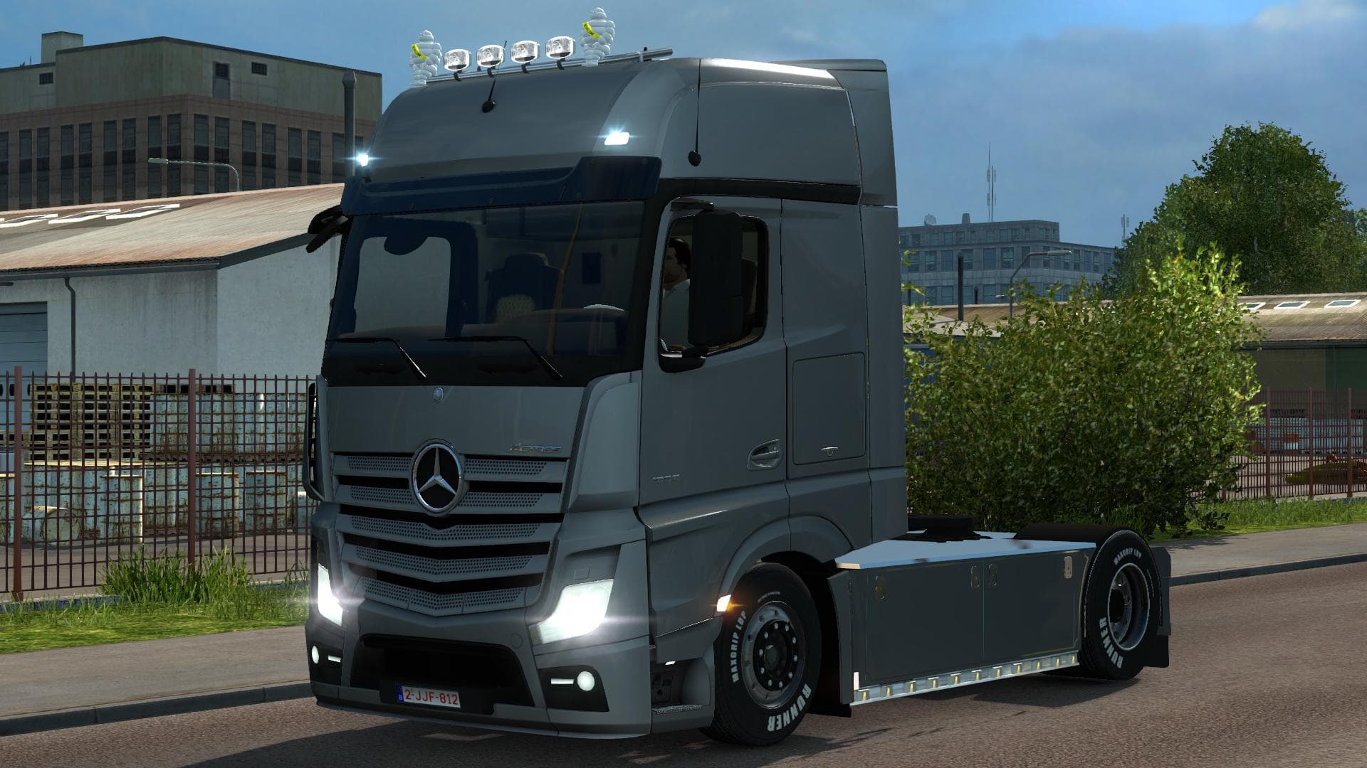 MERCEDES BENZ NEW ACTROS REWORK V1.0 – Parts mod for Euro Truck Simulator 2