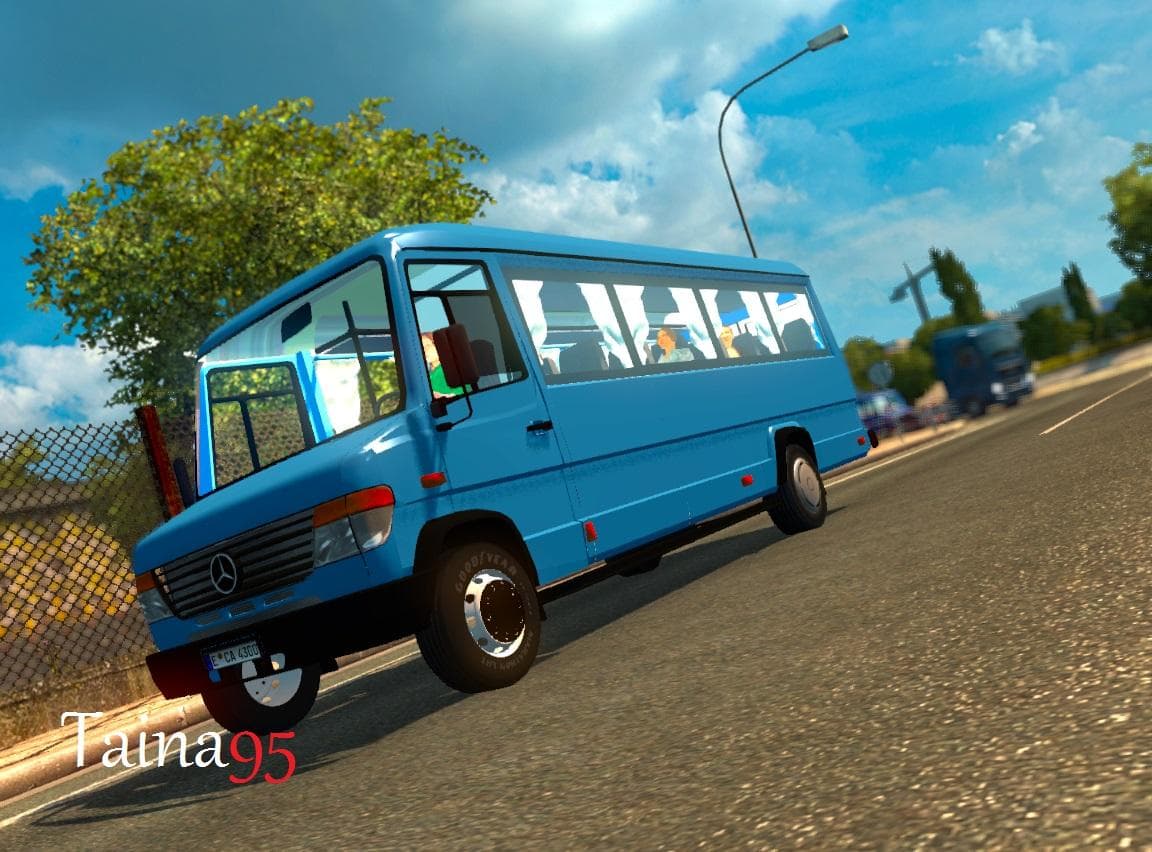 MB VARIO 812D AI TRAFFIC – Other mod for Euro Truck Simulator 2