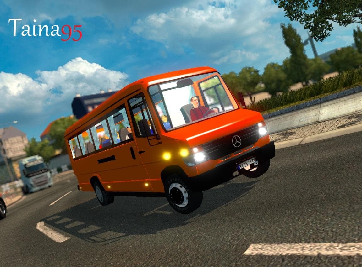 MB VARIO 812D AI TRAFFIC - ETS2 mods download – other screenshot 2