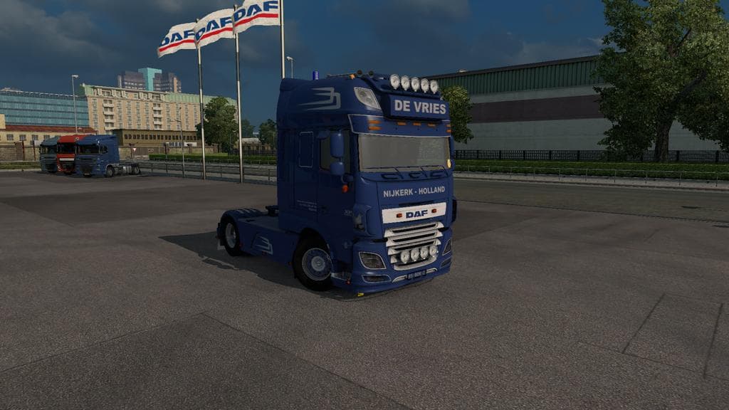 DAF XF EURO6 DE VRIES 1.22 – Trucks mod for Euro Truck Simulator 2