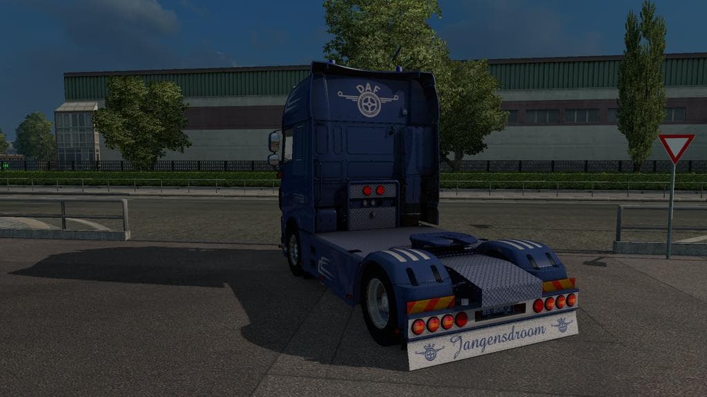DAF XF EURO6 DE VRIES 1.22 - ETS2 mods download – trucks screenshot 2