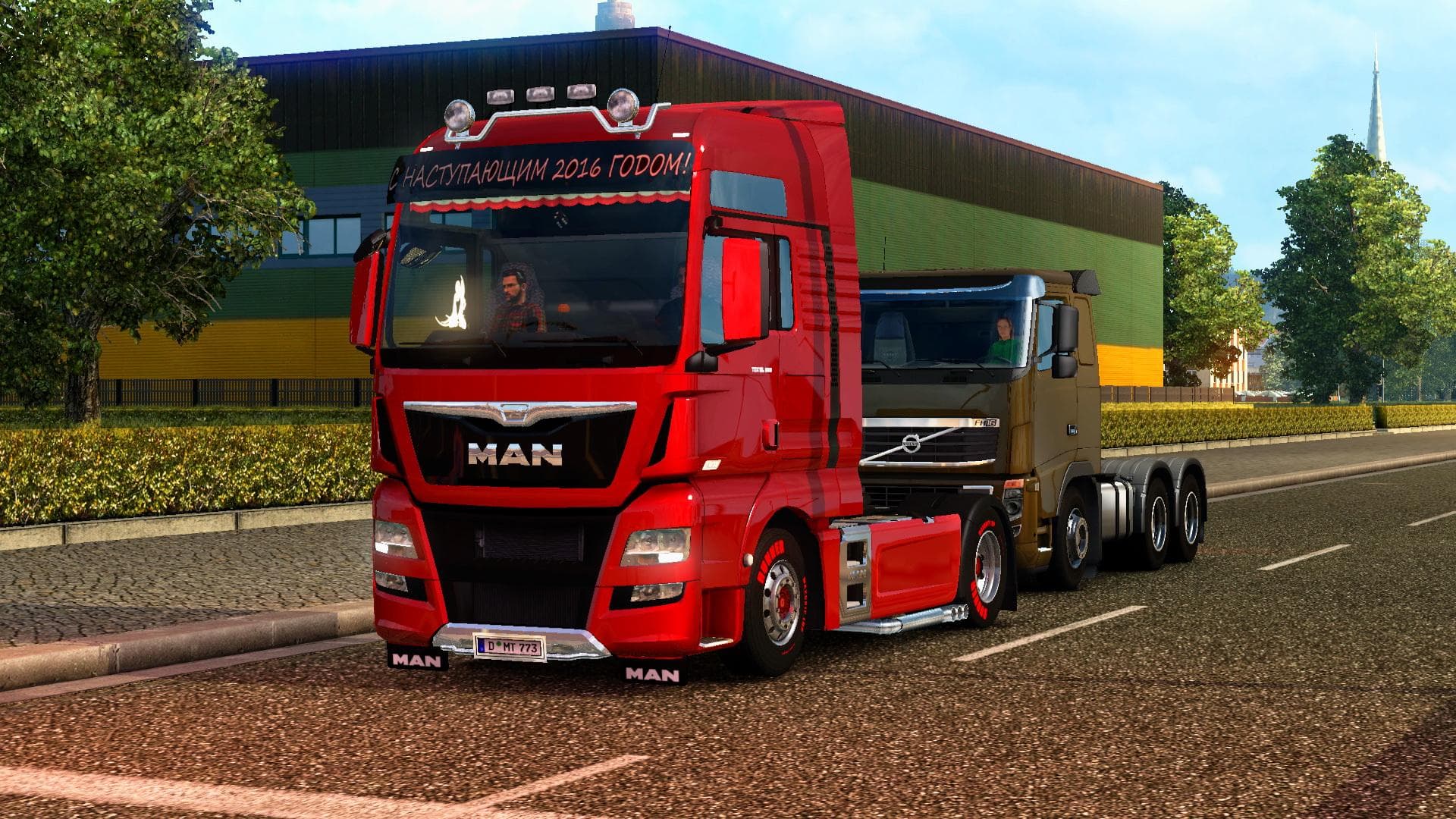 MAN TGX AND TGX EURO 6 REWORKED (1.22.X) - ETS2 mods download – parts screenshot 2