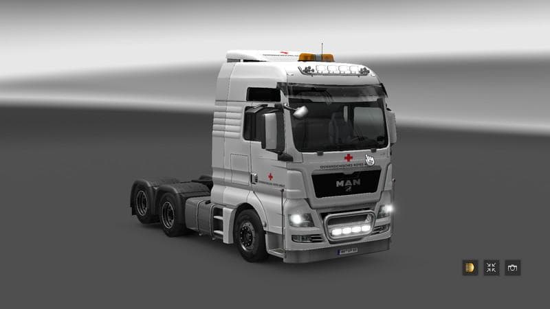 AUSTRIAN RED CROSS V1.0 – Skins mod for Euro Truck Simulator 2