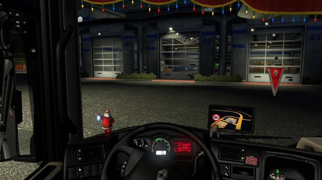 CHRISTMAS ADDON FOR RENAULT MAGNUM V14.36 – Skins mod for Euro Truck Simulator 2