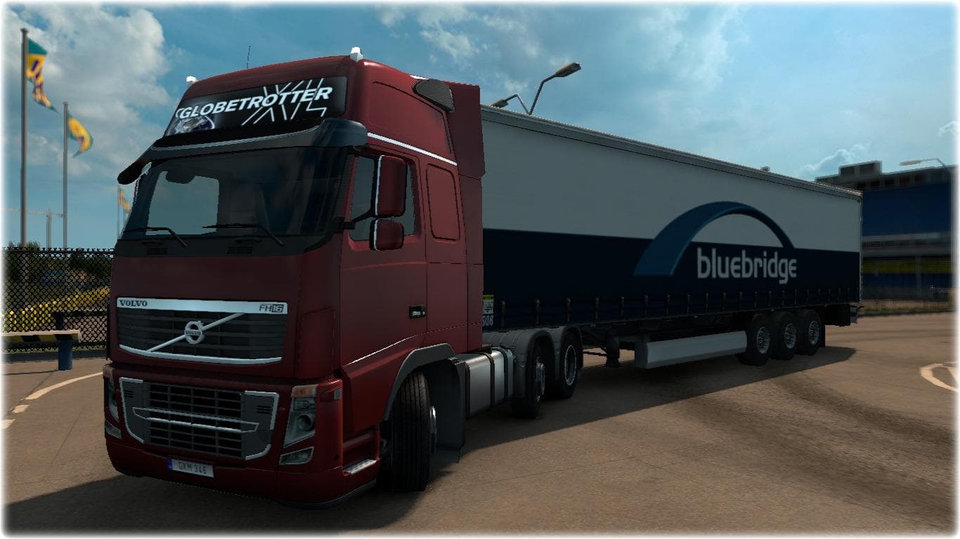 BLUEBRIDGE FERRY TRAILER – Trailers mod for Euro Truck Simulator 2