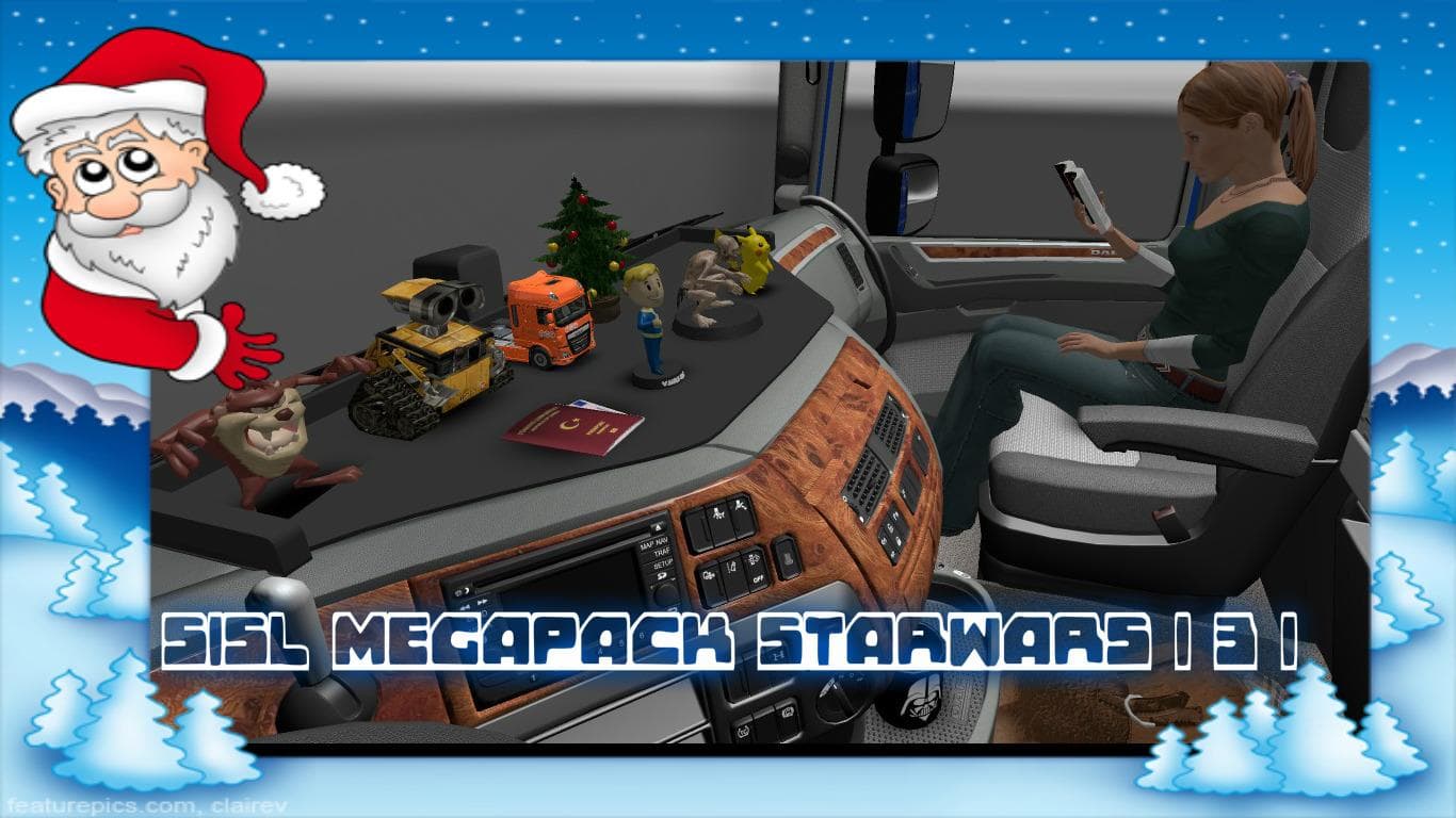 SISL’S MEGA PACK 1.3.1 – Parts mod for Euro Truck Simulator 2