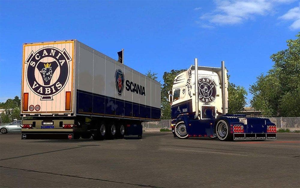 SKIN PACK FOR SCANIA R & STREAMLINE 1.22 - ETS2 mods download – skins screenshot 2