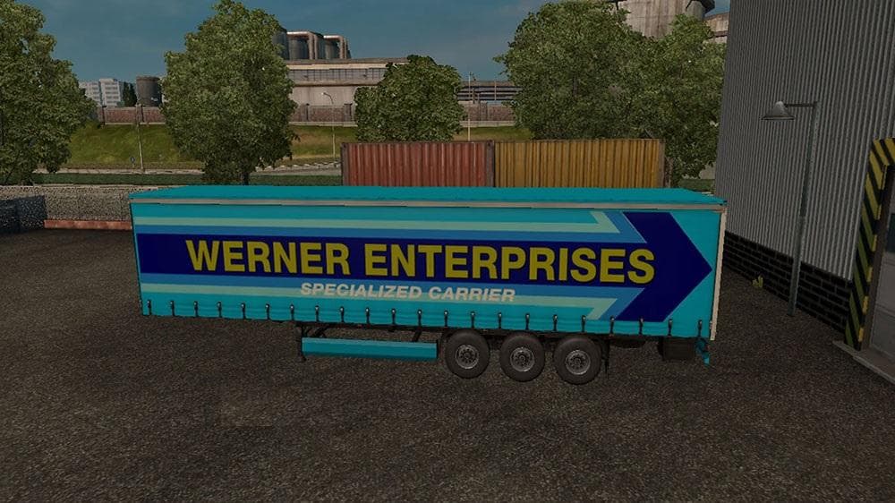 WERNER TRAILER HD – Trailers mod for Euro Truck Simulator 2