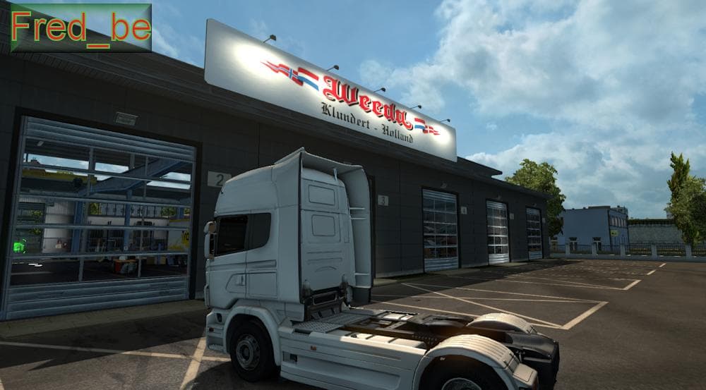 BIG GARAGE WEEDA 1.22.X - ETS2 mods download – maps screenshot 2