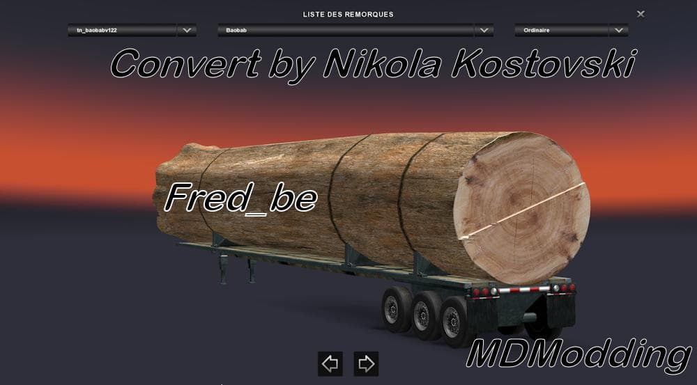 BAOBAB TRAILER V1.22 – Trailers mod for Euro Truck Simulator 2
