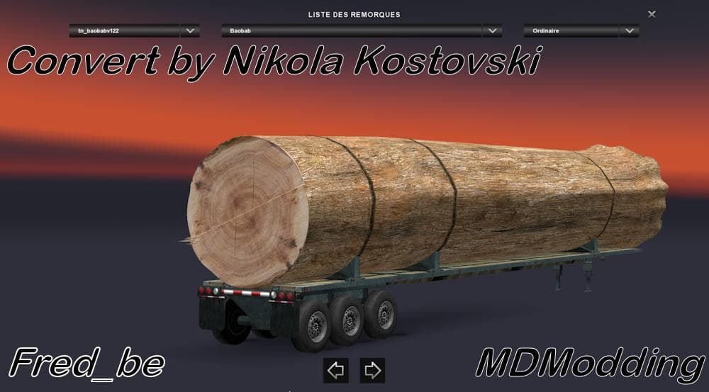 BAOBAB TRAILER V1.22 - ETS2 mods download – trailers screenshot 2