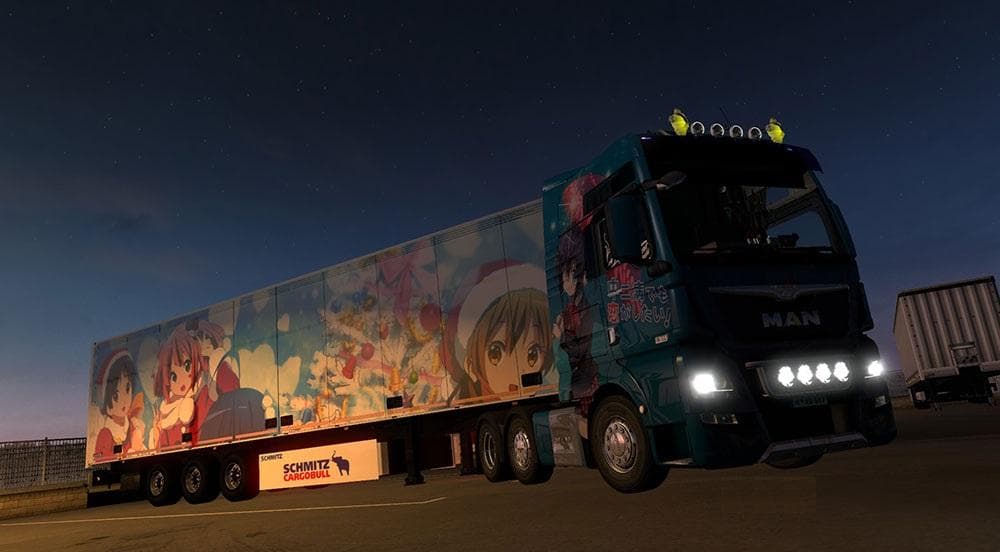 CHU 2 BYO DEMO KOI GA SHITAI COMBO PACK – Skins mod for Euro Truck Simulator 2