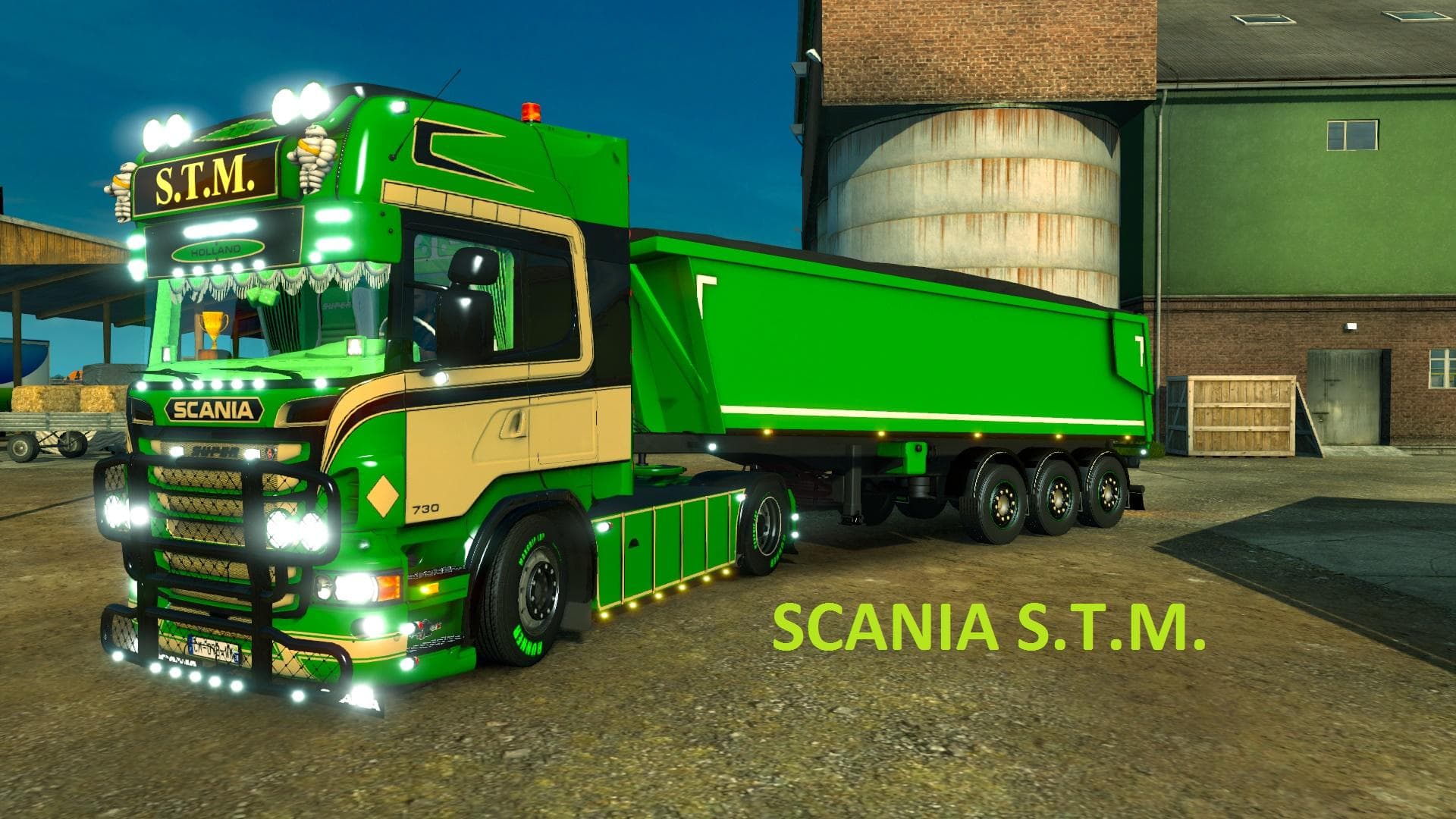 SCANIA R S.T.M. & TRAILER 1.22 – Trailers mod for Euro Truck Simulator 2