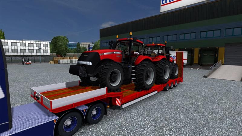 REWORKED OVERWIGHT TRAILER – Trailers mod for Euro Truck Simulator 2