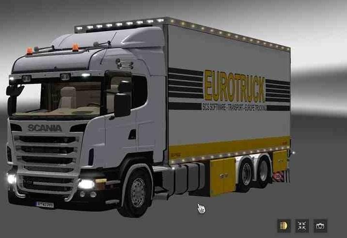 SCANIA R2008 + INTERIOR + TANDEM + MODIFICATIONS – Parts mod for Euro Truck Simulator 2