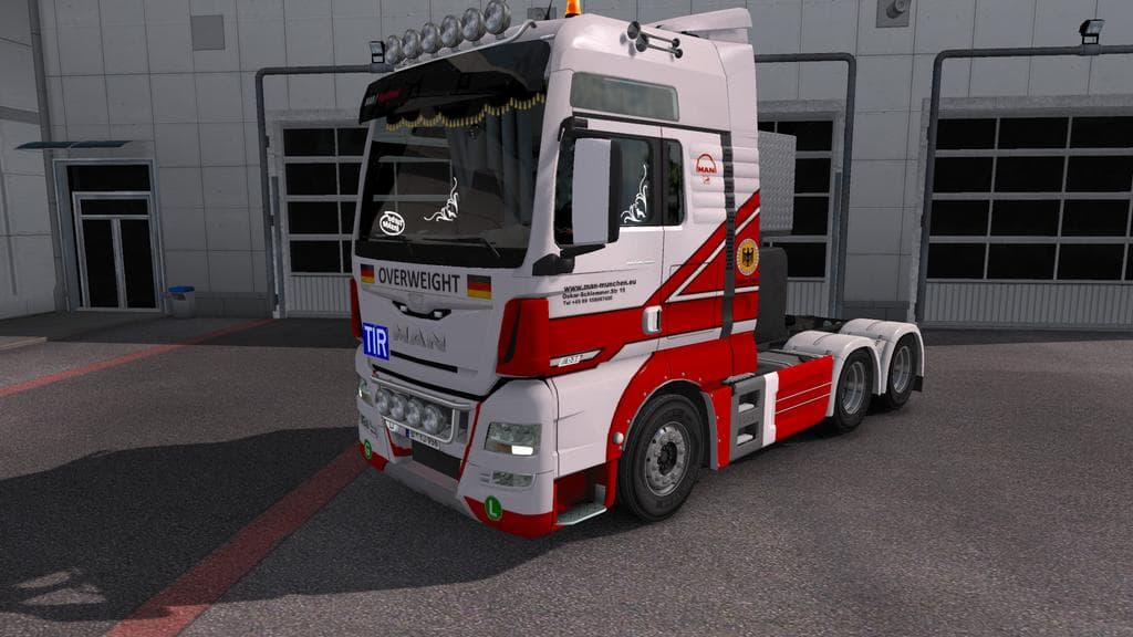 MAN TGX EURO6 SKIN 1.22 - ETS2 mods download – skins screenshot 2