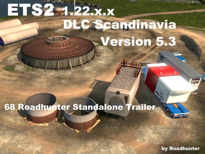 68 ROADHUNTER TRAILER IN PACK V5.3 – Trailers mod for Euro Truck Simulator 2