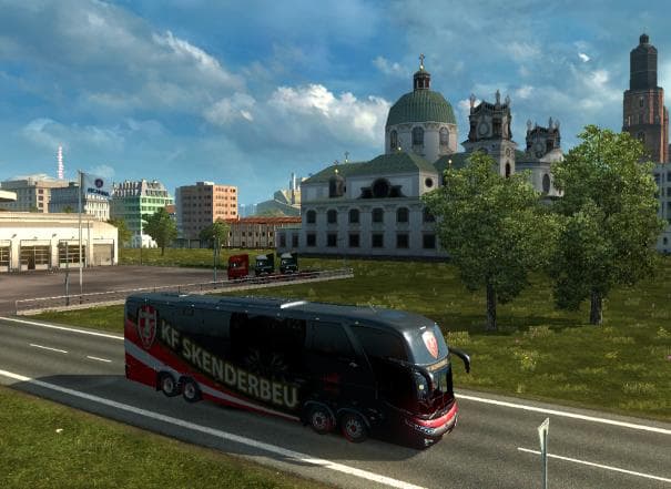 BUS MACROPOLO G7 1600LD KF SKENDERBEU SKIN – Skins mod for Euro Truck Simulator 2