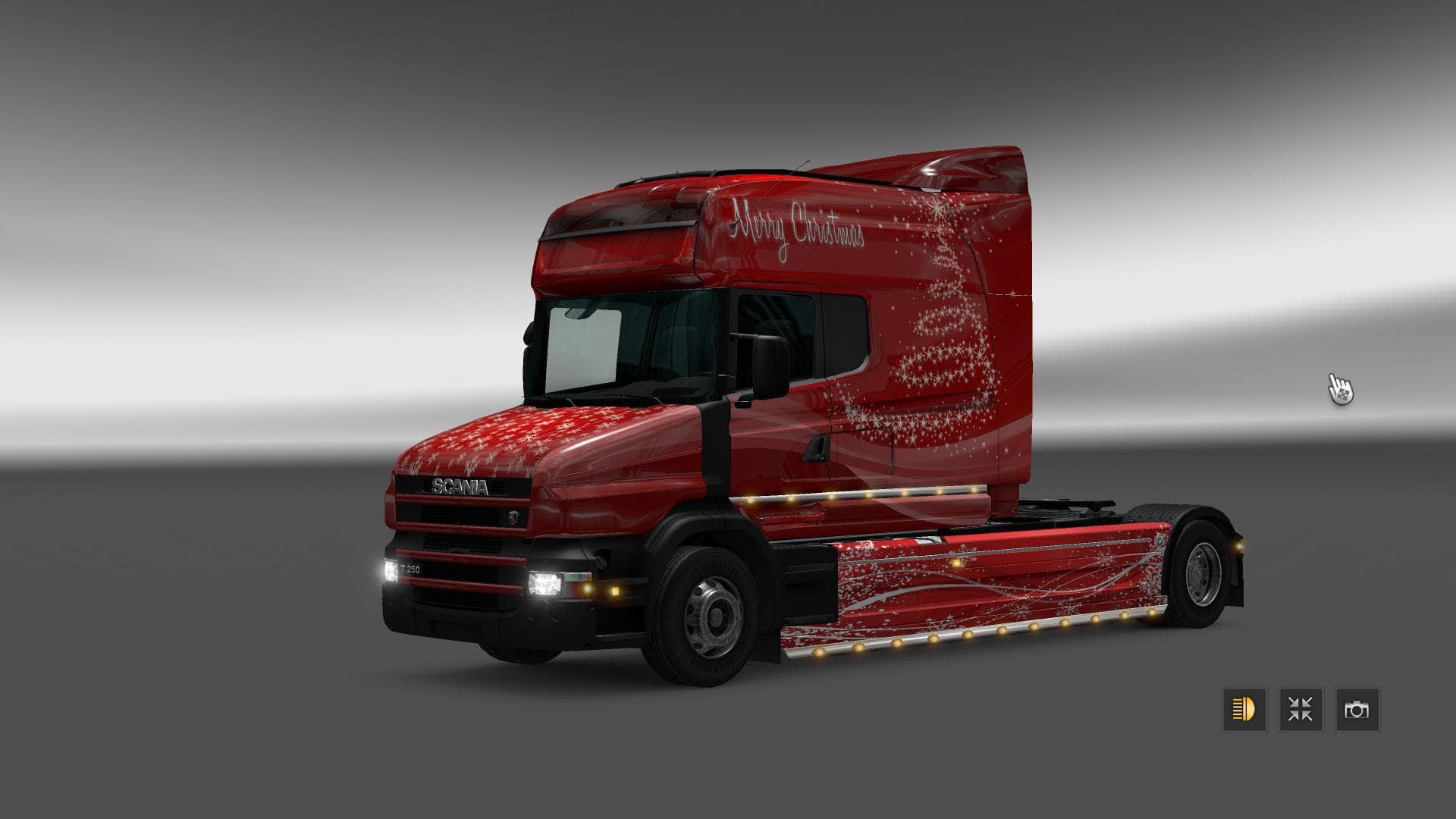 XMAS PAINT JOB FOR SCANIA T 1.22.X – Skins mod for Euro Truck Simulator 2