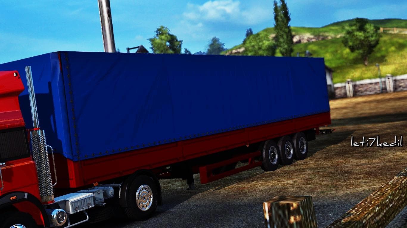 OLD KRONE TRAILER 1.21.X - 1.22.X - ETS2 mods download – trailers screenshot 2