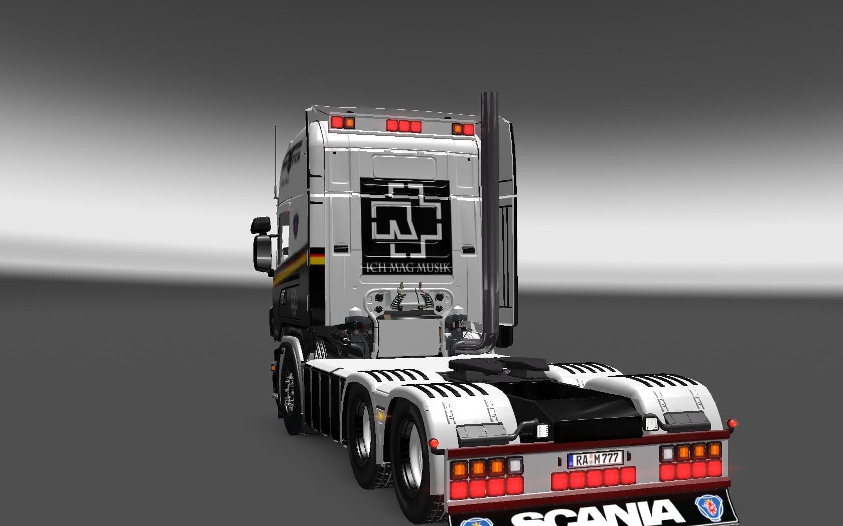 Scania R730 RAMMSTEIN 1.22 – Skins mod for Euro Truck Simulator 2