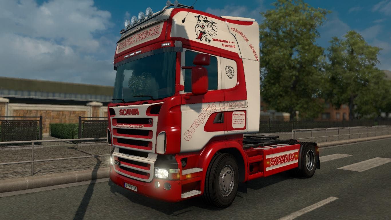 Grapkic prevoz BIH-SCANIA RJL skin – Skins mod for Euro Truck Simulator 2