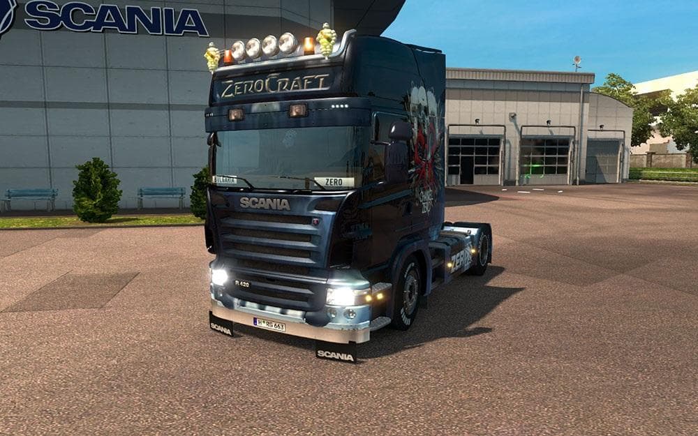 Zero Craft Combo Pack – Skins mod for Euro Truck Simulator 2