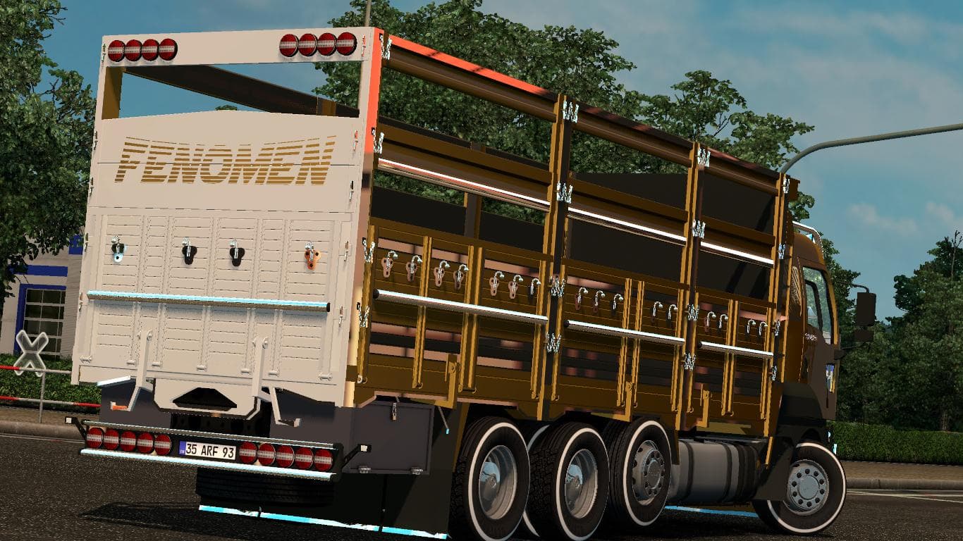 FORD CARGO 3242S 8X4 PICKUP 2016 V1.0 - ETS2 mods download – trucks screenshot 2