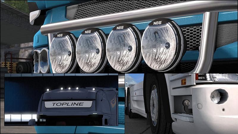 LIGHTPACK 1.22.X – Parts mod for Euro Truck Simulator 2