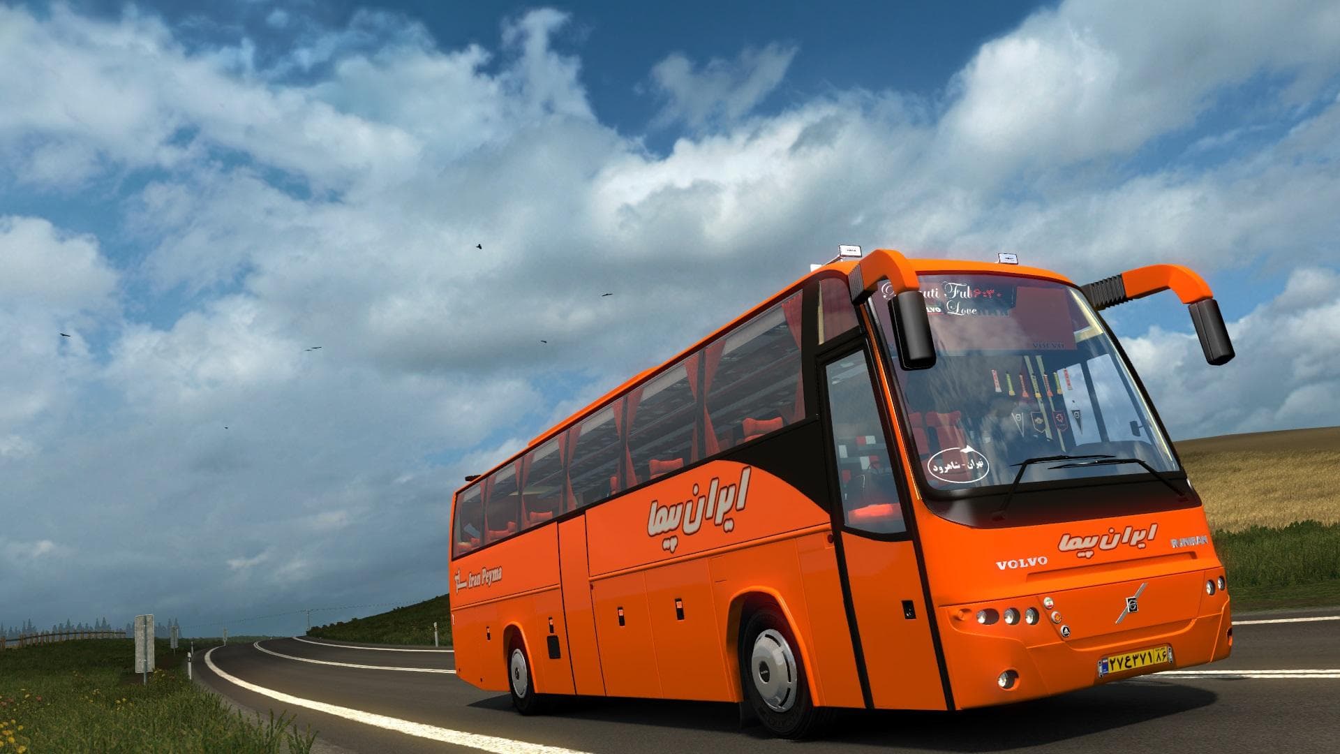 RUNIRAN VOLVO B12B TX V2.0 – Buses mod for Euro Truck Simulator 2