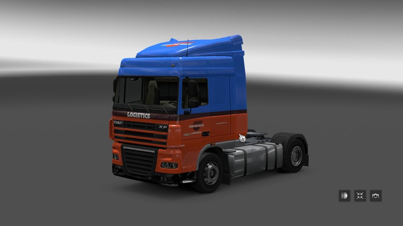 JAN DE RIJK SKIN DAF EURO 5 1.22.X – Skins mod for Euro Truck Simulator 2
