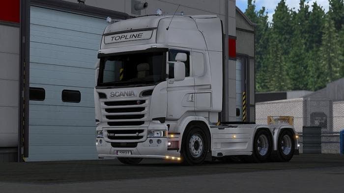 ACCESSORIES FOR SCANIA R & STREAMLINE RGL 1.22 – Parts mod for Euro Truck Simulator 2