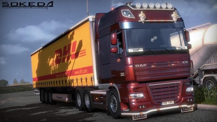 DAF XF BY 50K 1.22 – Parts mod for Euro Truck Simulator 2